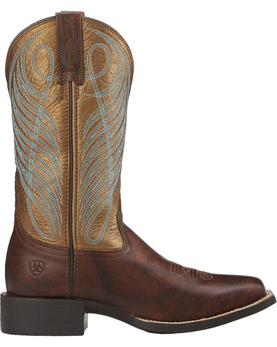 Bota Vaquera Yukon Brown/Bronze