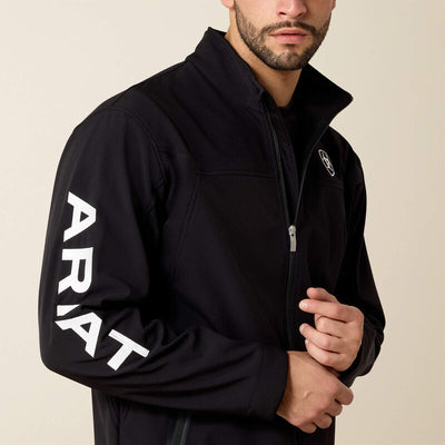 Chamarra Ariat New Team Softshell Negro