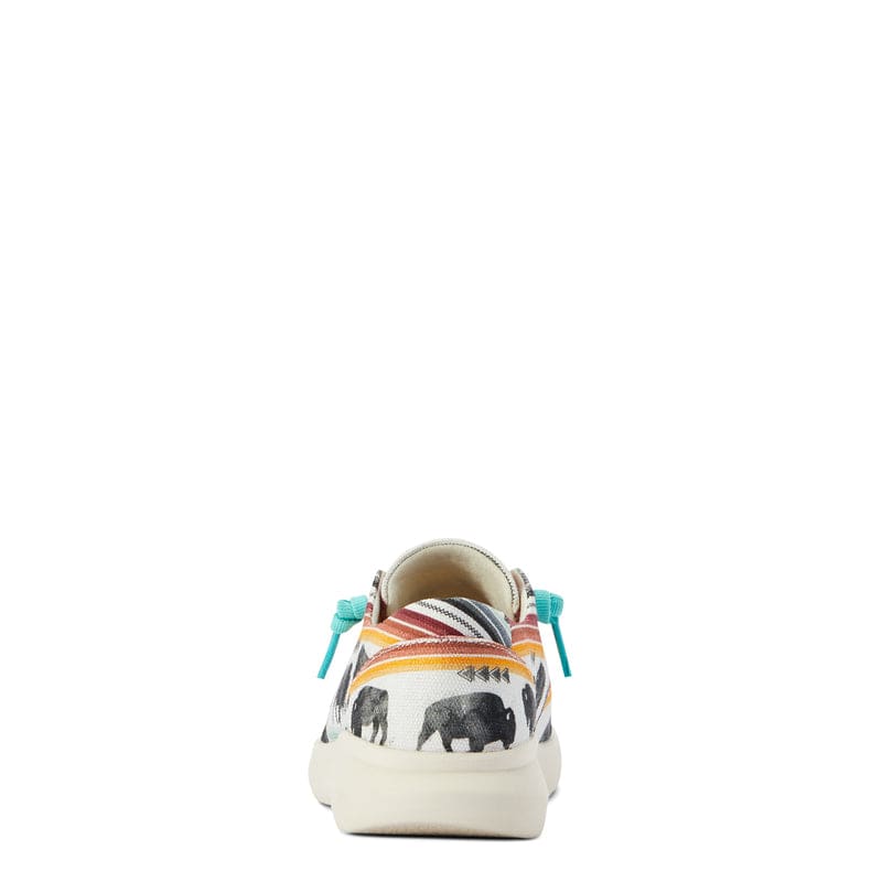 Zapatos Ariat Ladies Hilo Moc Toe Buffalo Print Casual Shoes
