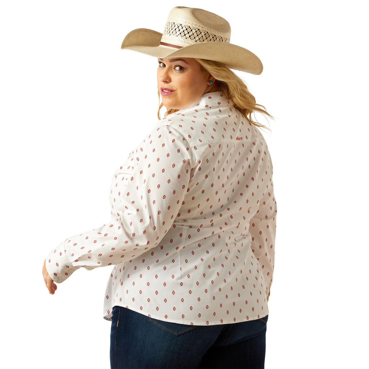 Camisa Ariat Mujer Ladies Kirby Stretch Kai Ditsy