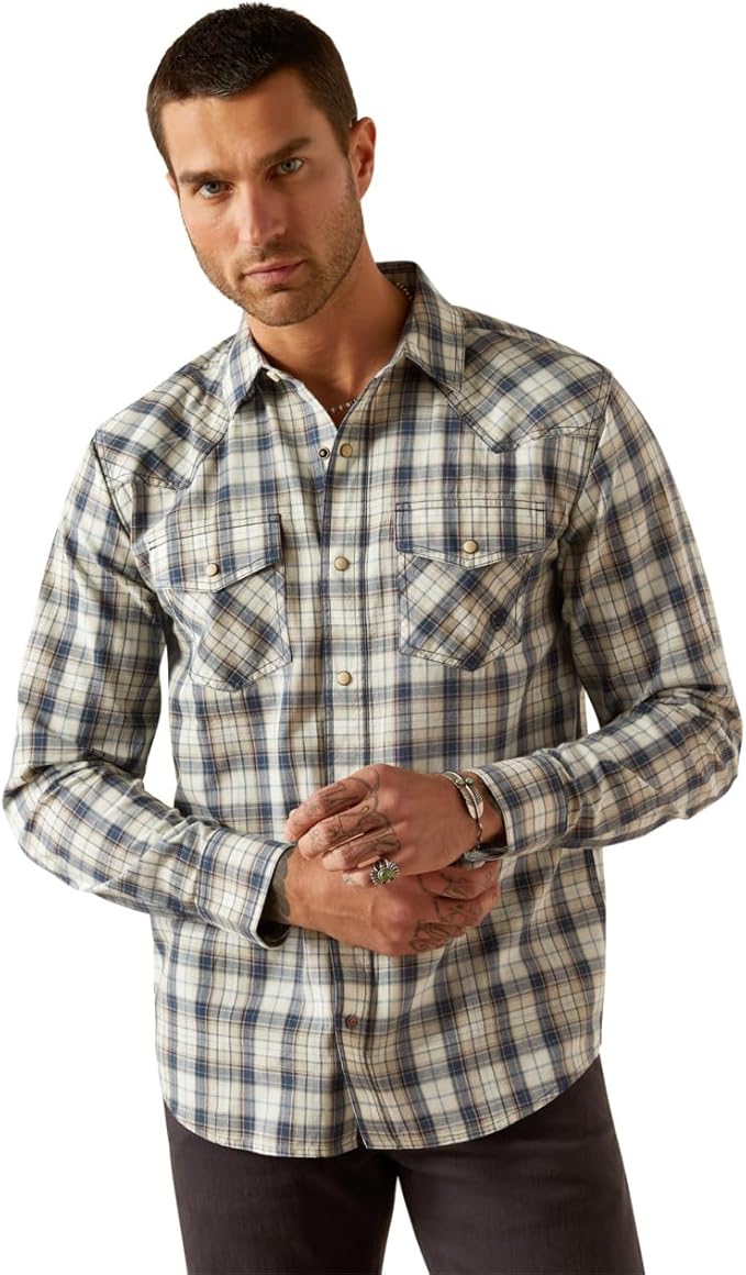 Camisa Ariat Hampton Corte Retro
