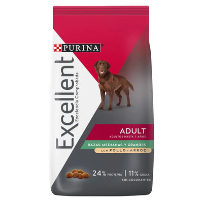 Excellent adult Perro Raza Mediana-grande Sabor Pollo arroz 20kg