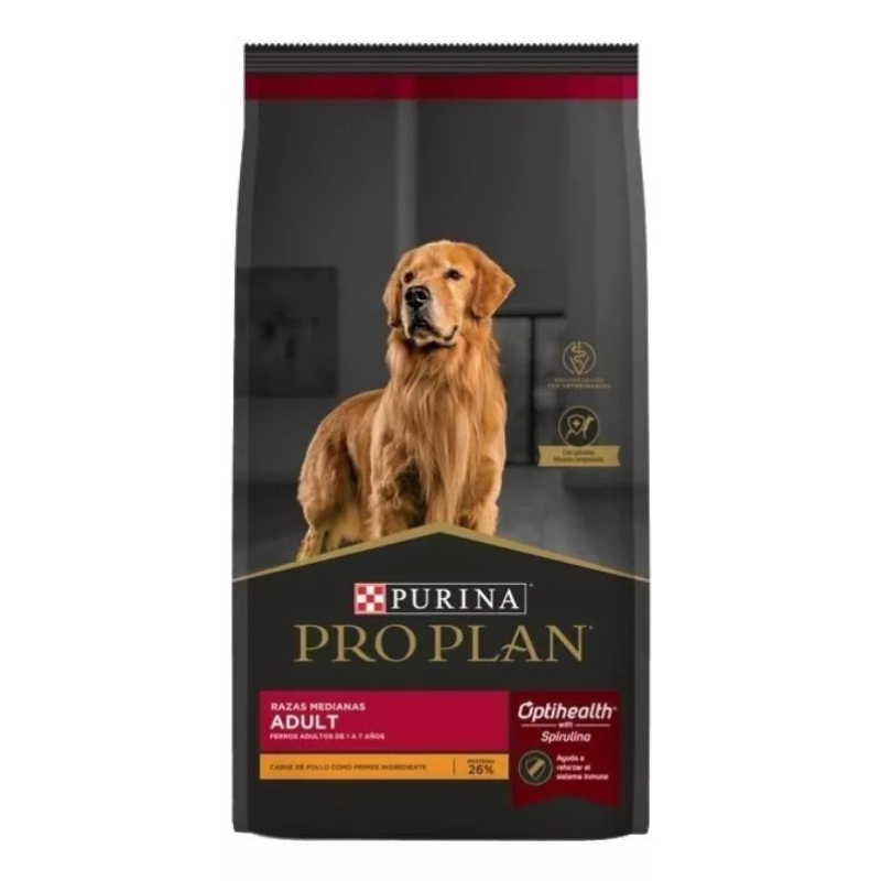 Alimento Pro Plan Optihealth Adulto Raza Mediana 7.5kg