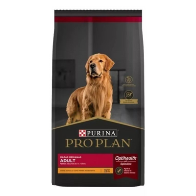 Alimento Pro Plan Optihealth Adulto Raza Mediana 7.5kg