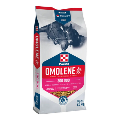 Alimento para caballos Omolene 300 Duo 25 Kg.