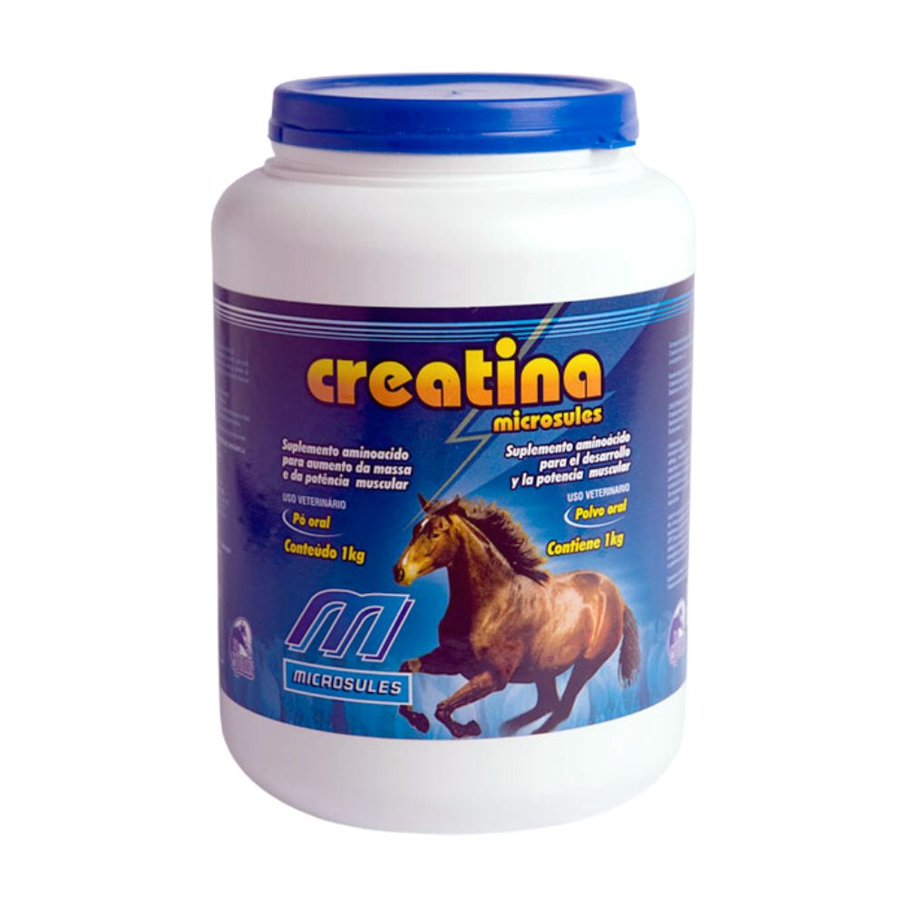 Suplemento aumento de masa Creatina 1 Kg Microsules