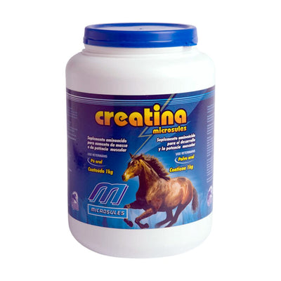 Suplemento aumento de masa Creatina 1 Kg Microsules