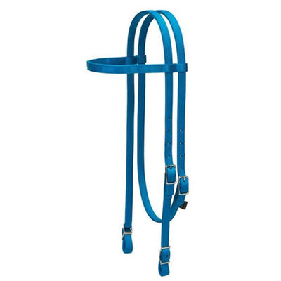 Cabezada De Nylon Frontalera Estandar Azul Huracan (Weaver)
