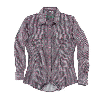 Camisa Resistol Womens Audubon Black