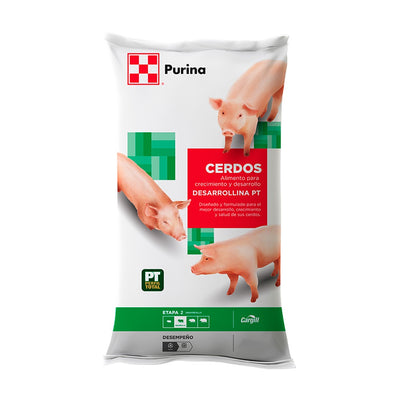 Alimento para cerdos Desarrollina PT 25 Kg.