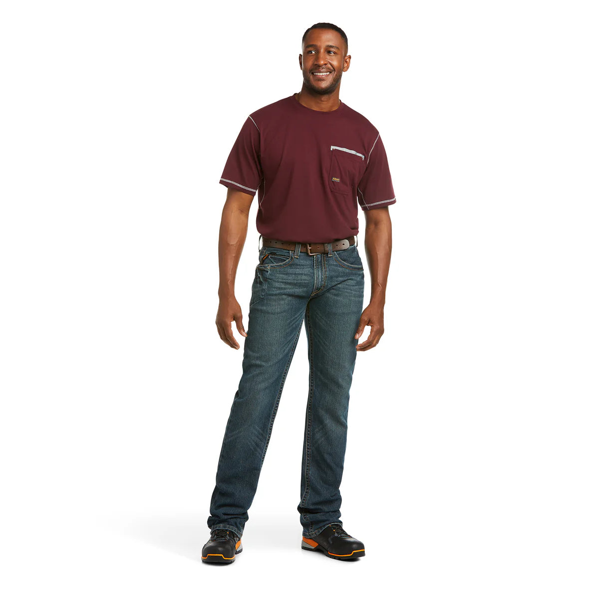 Jeans ARIAT Rebar M5 Ironside Slim DuraStretch Edge Corte Recto