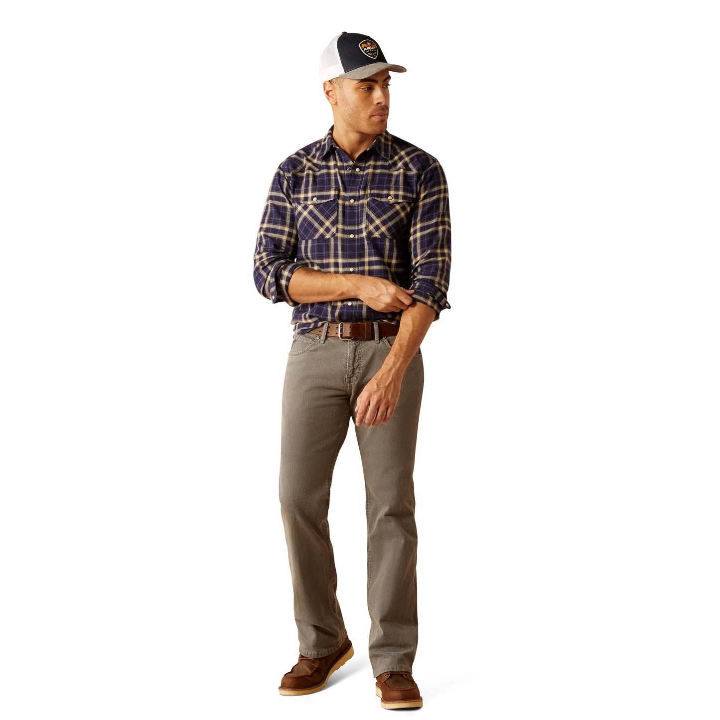Camisa Ariat Hayes Corte Retro