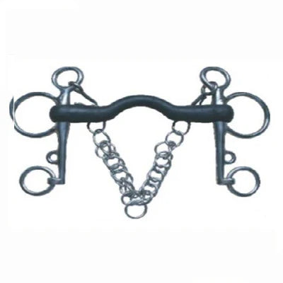 Freno para caballo Pelham Acero Inx.