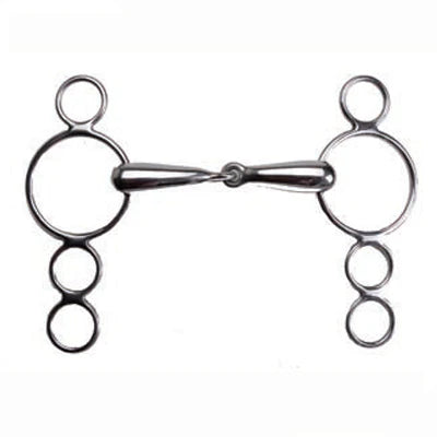 Freno para caballo Quebrado 3 Argollas