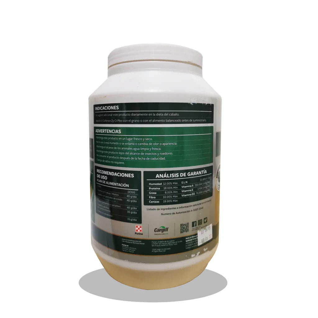 X-Cellence ZY-O-PLEX 2 Kg. Alimento Para Caballo Vitamínico