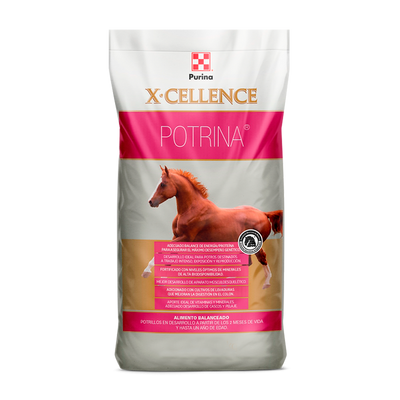 Alimento para caballos X-Cellence Potrina 25 Kg.
