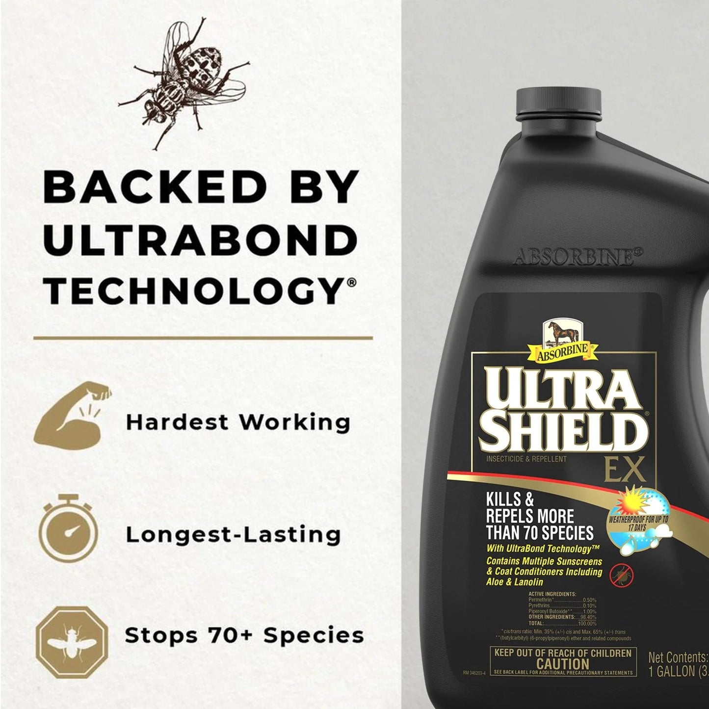 Repelente y Protector para Caballos Absorbine Ultra Shield 946 ml