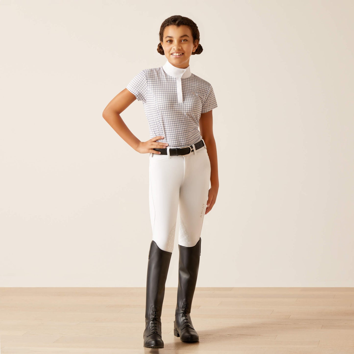 Camiseta de manga corta Aptos Kids Show Shirt para niñas