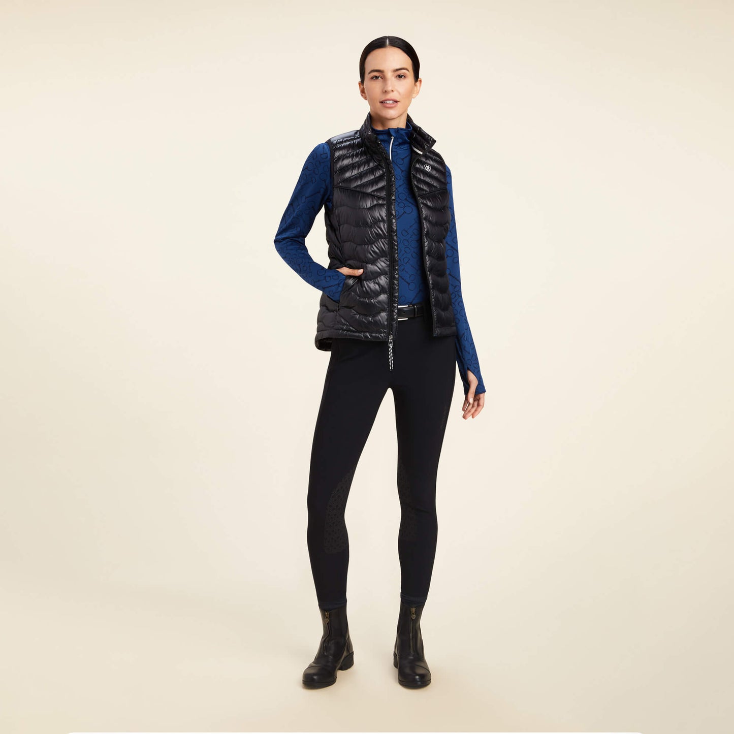 Chaleco Ariat Ideal Down Negro