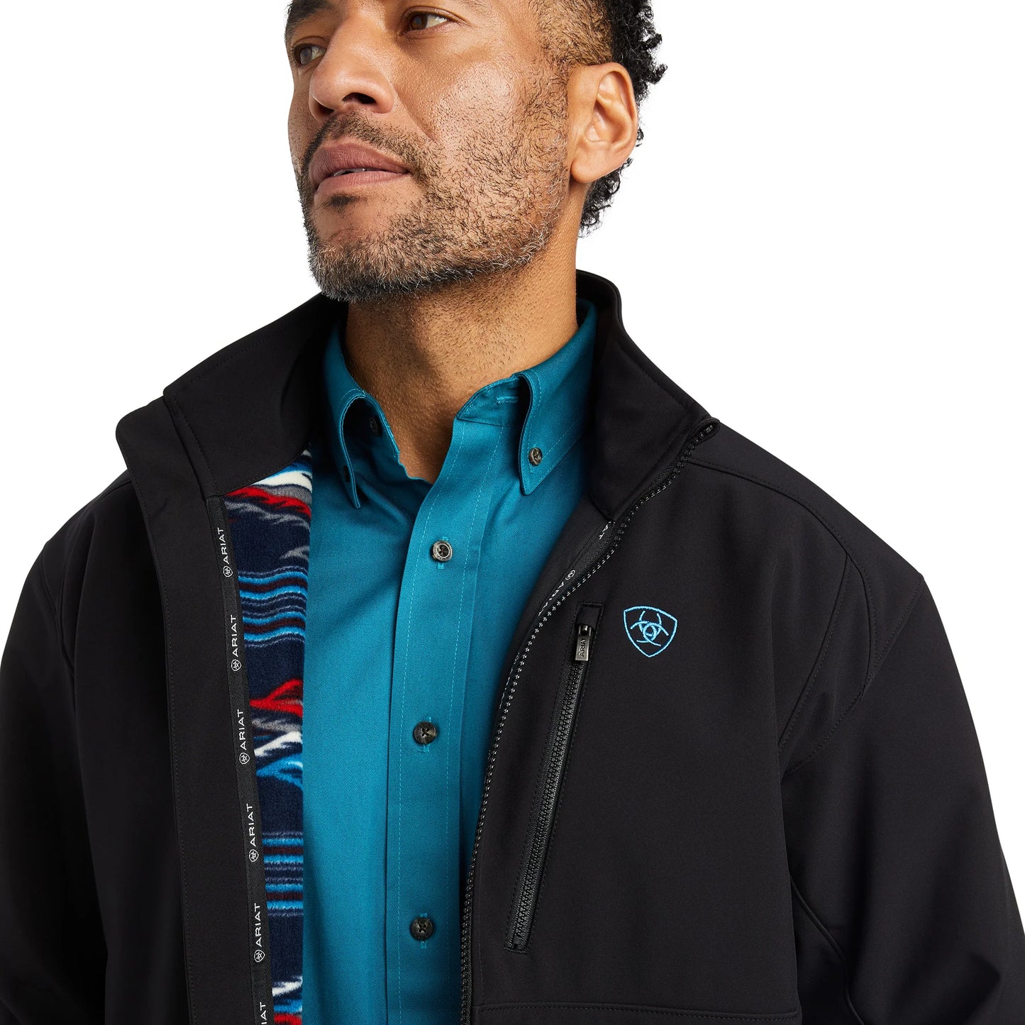 Chamarra para hombre Ariat Softshell Logo 2.0 Chimayo