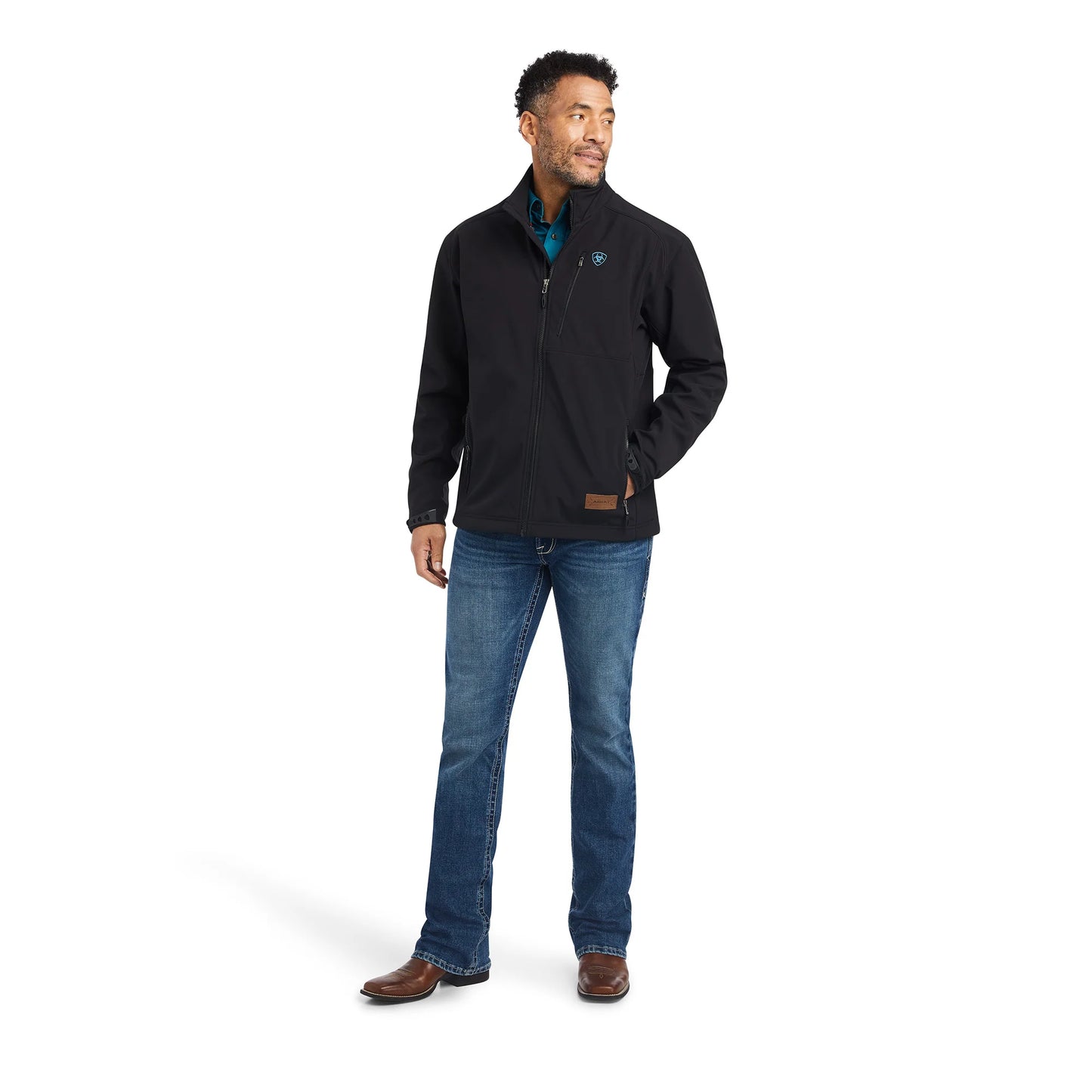 Chamarra para hombre Ariat Softshell Logo 2.0 Chimayo