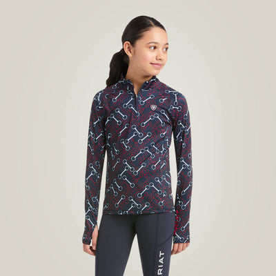 Lowell 2.0 1/4 Zip Baselayer Team Print Mexico