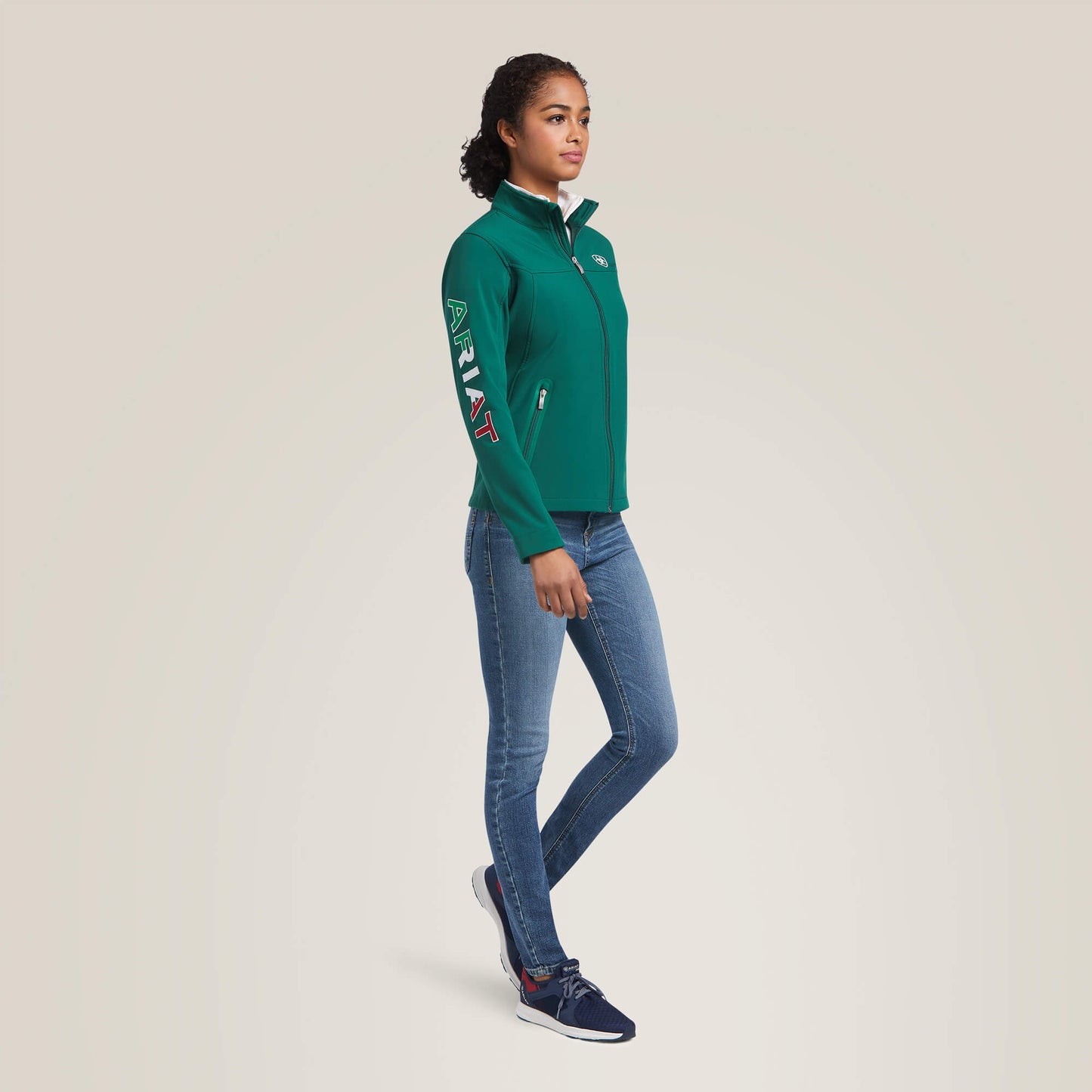 Chamarra para mujer Softshell Team MÉXICO