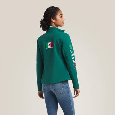 Chamarra para mujer Softshell Team MÉXICO