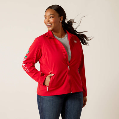 Chamarra para mujer Softshell Team MÉXICO