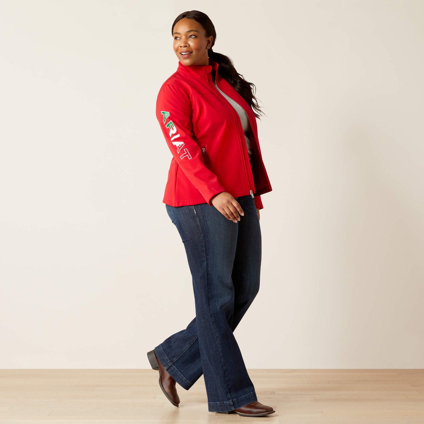 Chamarra para mujer Softshell Team MÉXICO