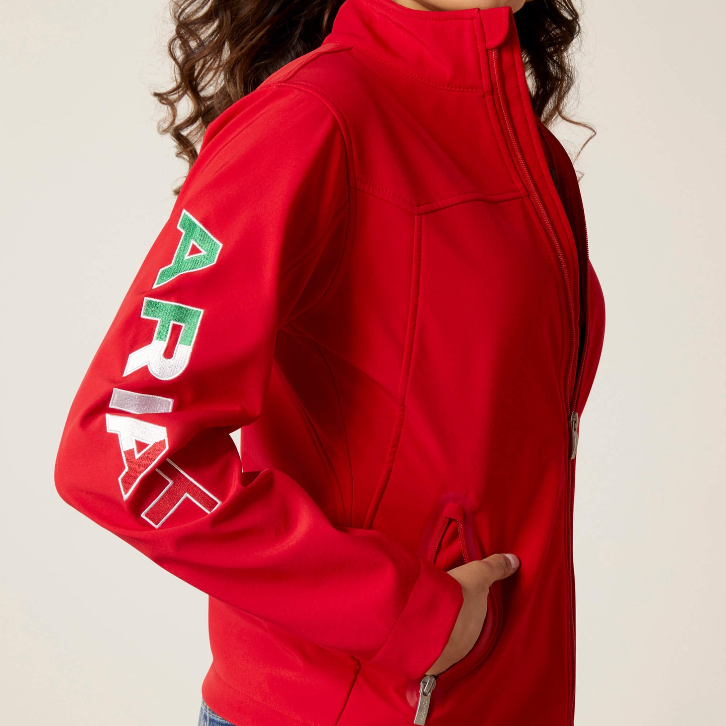Chamarra para mujer Softshell Team MÉXICO