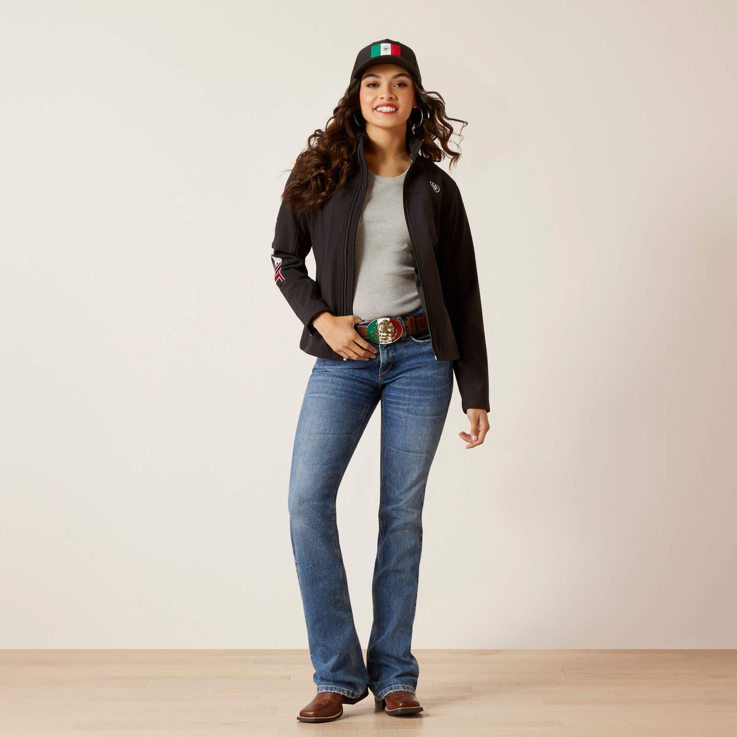 Chamarra para mujer Softshell Team MÉXICO