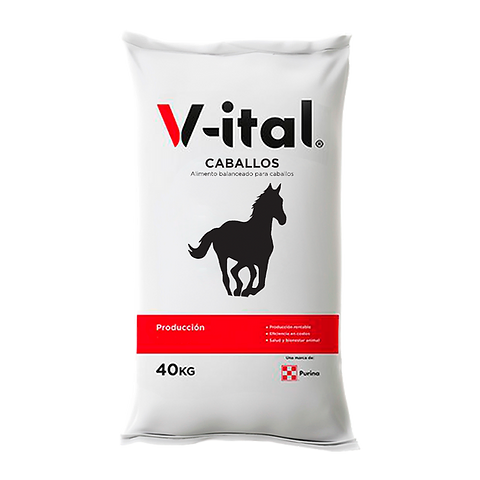 Alimento para caballos V-ital Caballos 25 Kg.