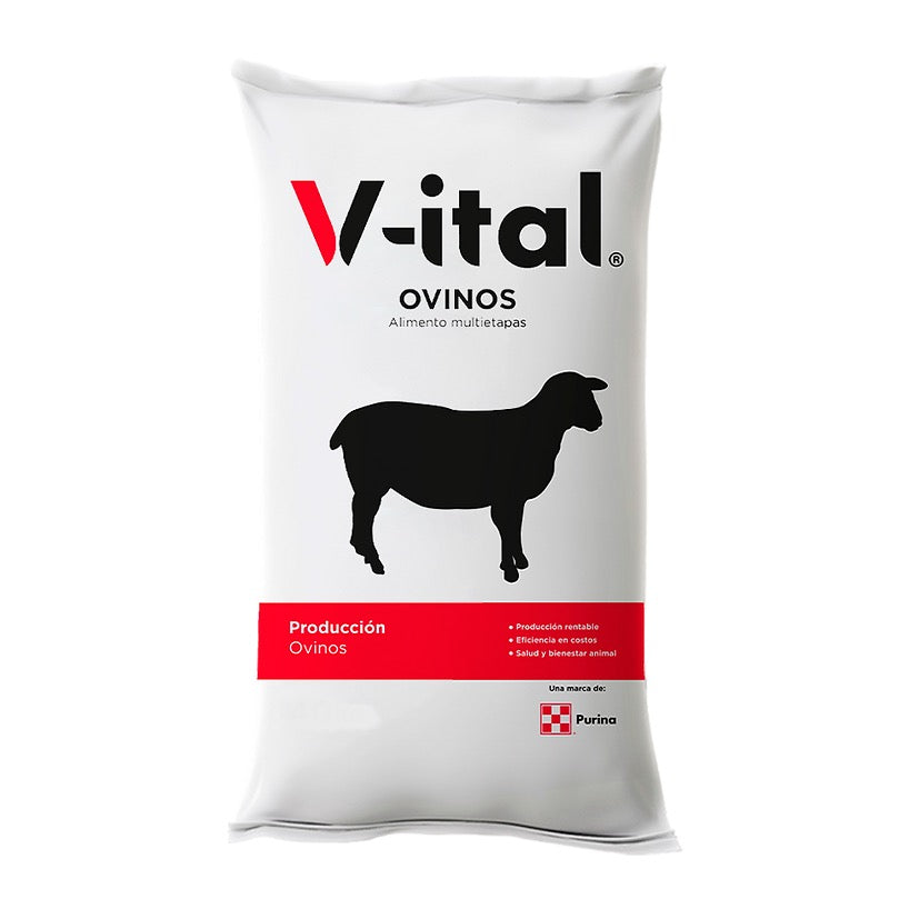 Alimento para ovinos V-ital Ovinos 25Kg.