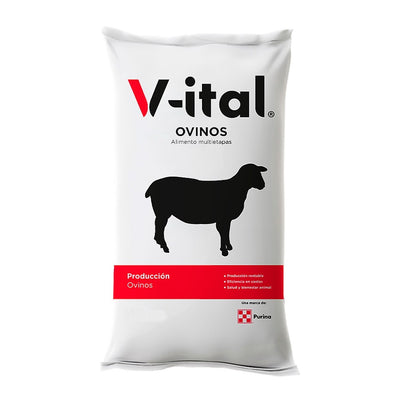 Alimento para ovinos V-ital Ovinos 25Kg.