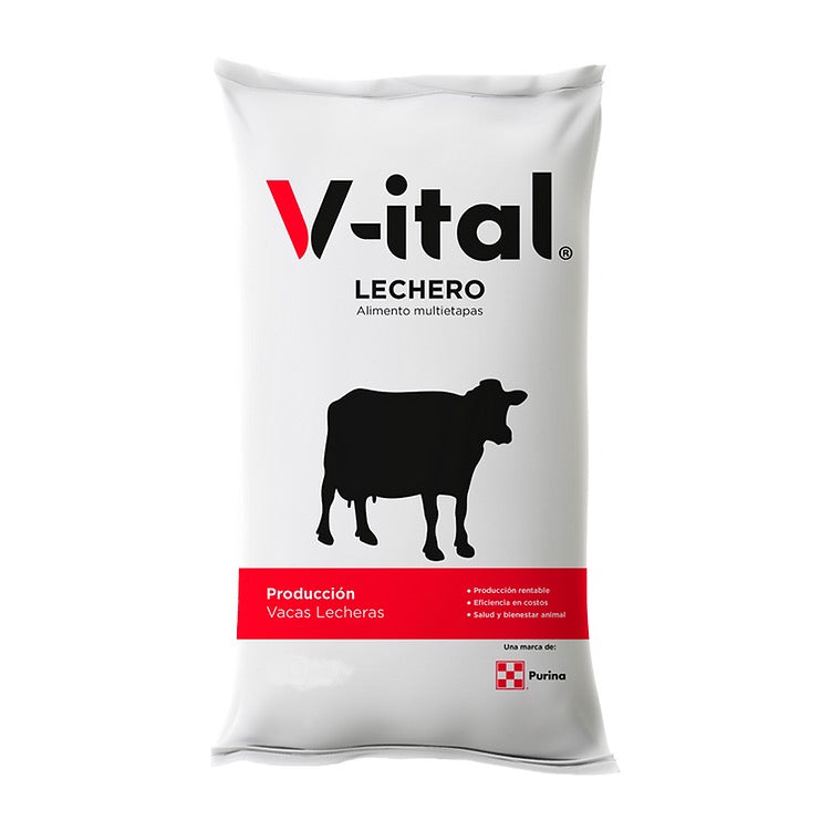 Alimento para bovinos V-ital Lechero Producción Alta 25 Kg.