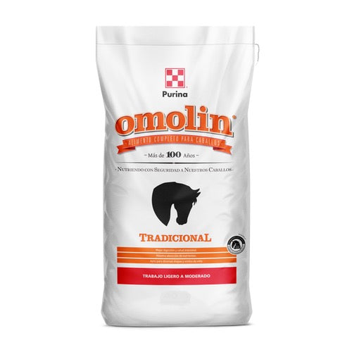 Alimento para caballos Omolin Tradicional 25 Kg.