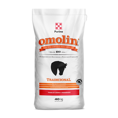 Alimento para caballos Omolin Rey de Oros 25 Kg.