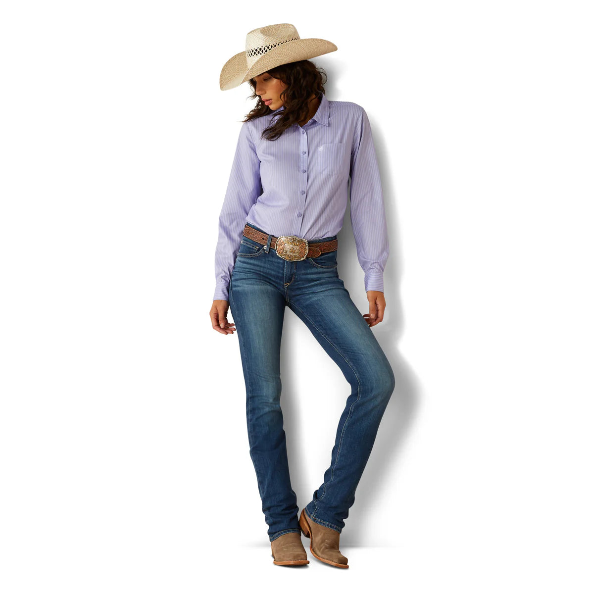 Camisa Ariat Kirby Pro Lavanda
