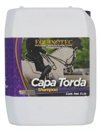 Shampoo para caballo capa torda