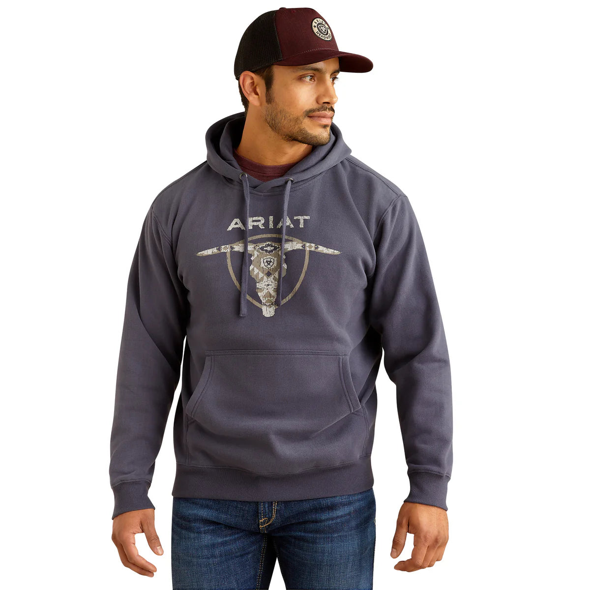 Sudadera Ariat Southwestern Longhorn Hoodie