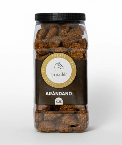 Premios para caballos Equinolik Galleta sabor Arándano 1.5 Kg