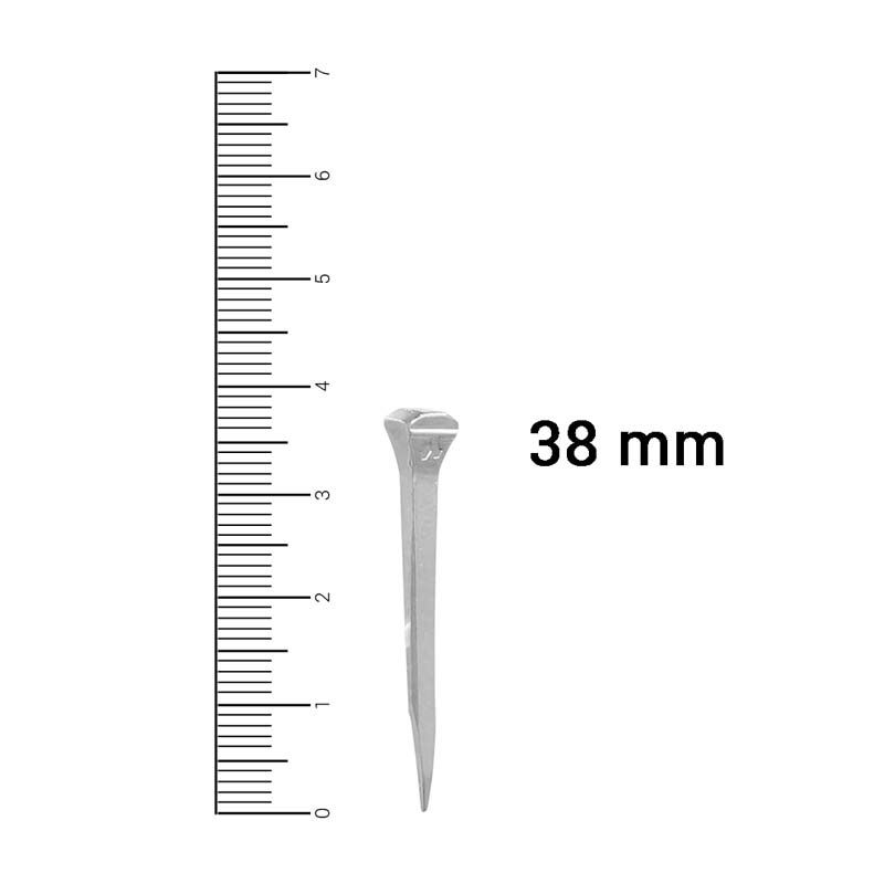 Clavo para herrar de carreras RN #3½ Mustad 250 Pzas