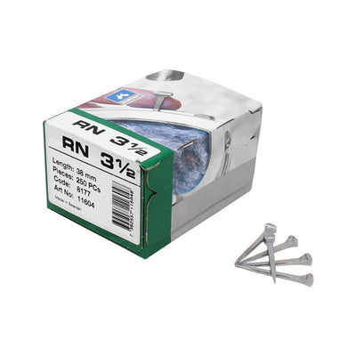 Clavo para herrar de carreras RN #3½ Mustad 250 Pzas