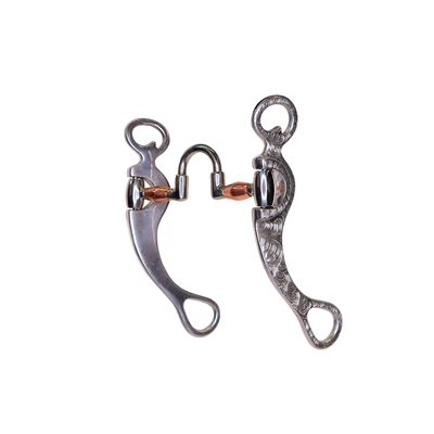 Freno de metal para caballo FG Alum Smouth Correctión Bit