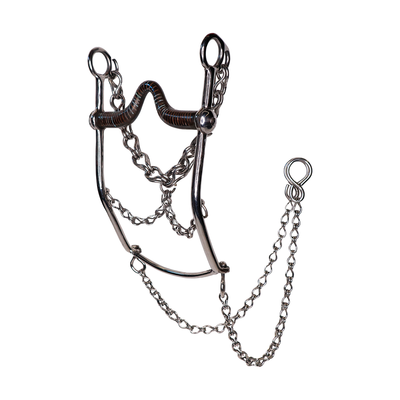 Freno de Metal regular bocado oxidado  13  1/2