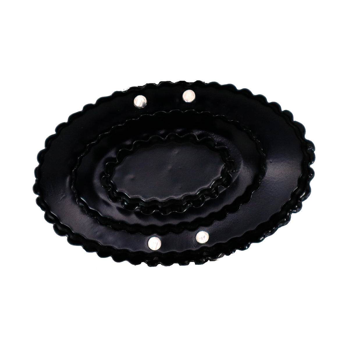 Almohaza de Fierro 15.5 x 10 cm color Negro