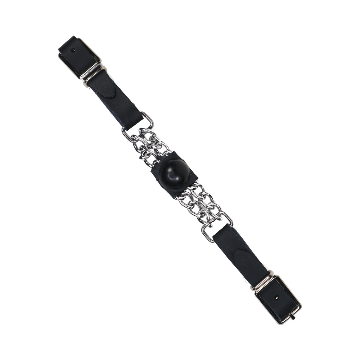 Barbada para caballos Rubber color Negro