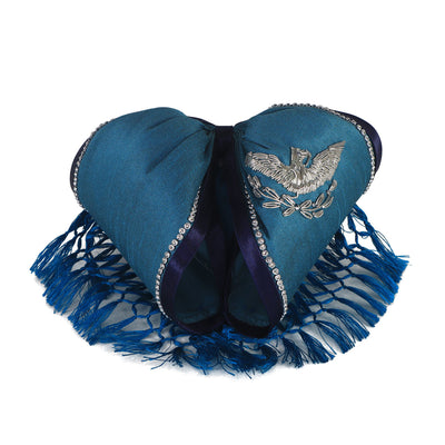 Corbata Charra bordado aguila color Azul