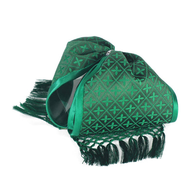 Corbata color Verde Bandera CBS31